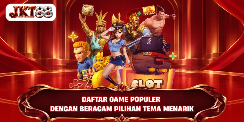 Daftar game populer dengan beragam pilihan tema menarik