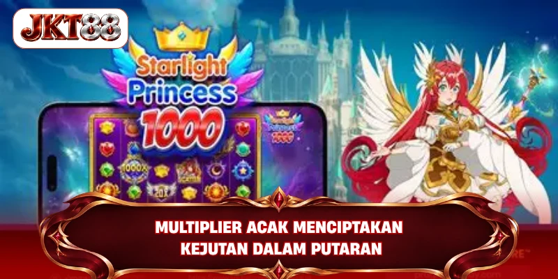 Multiplier acak menciptakan kejutan dalam putaran